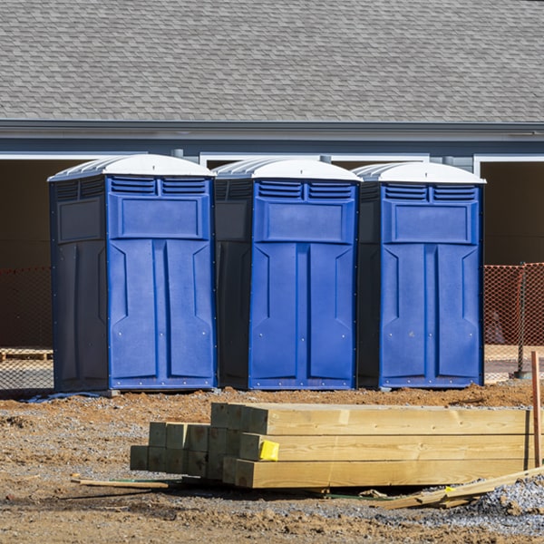 how often are the portable toilets cleaned and serviced during a rental period in Nordland